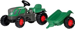 Rolly Toys pedal tractor Fendt Vario green with trailer - toy vehicle