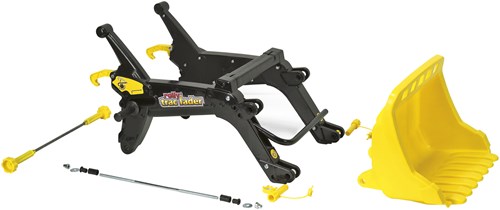 Rolly Toys tractor front loader 83cm yellow - pedal tractor accessory