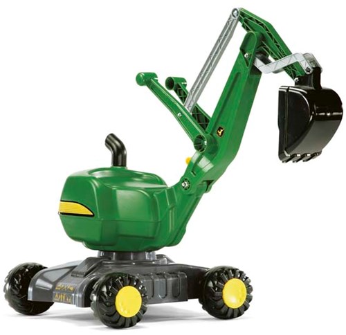 Rolly Toys digger John Deere - plastic toy vehicle for kids 3+ years