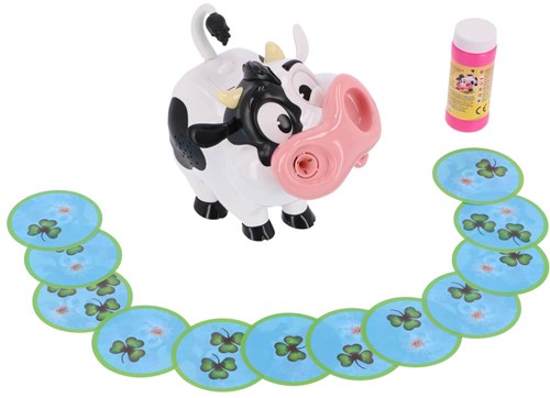 Goliath board game Cow Achoo - Kids game with bubbles and action-3