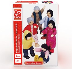 Hape Poppenhuis Familie Aziatisch