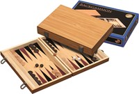 HOT Sports + Toys Backgammon wooden board game 35x23 cm classic design