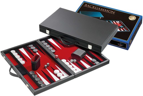 Philos Backgammon Case Large Standard (Red)
