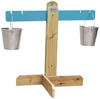 Classic World wooden sandbox scale educational toy balance