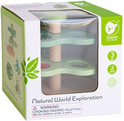 Classic World Houten Insecten en Ontdekset, 2dlg.