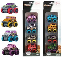 4 cars off road pullback 2 axle. 20521Z