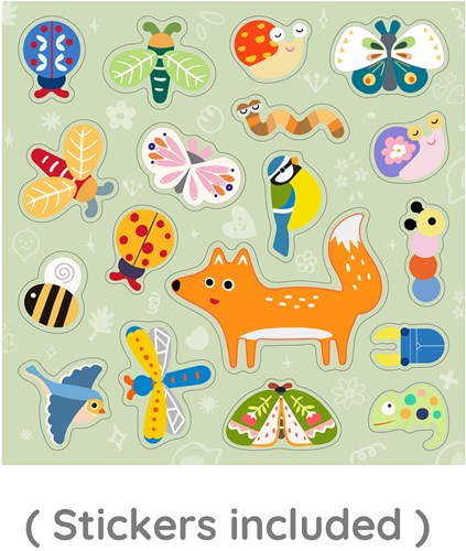 Classic World magnetic case insect world magnetic toy educational-3