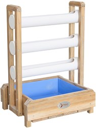 Classic World wooden water table - educational waterfall water toy