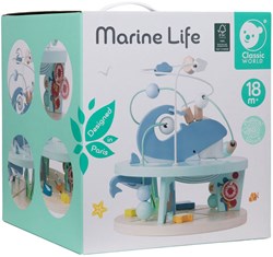 Classic World wooden bead maze underwater world activity toy