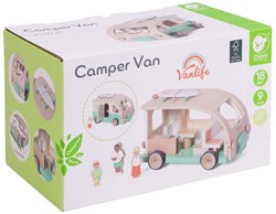 Classic World wooden camper toy with accessories - 9 pieces