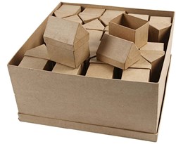 Knutsel doosje huis van papier-machÃ©