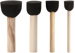 Creativ Company foam brush set - painting and crafting 4 pieces