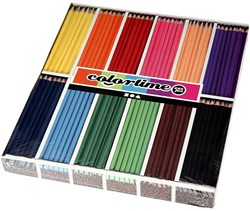 Creativ Company colored pencils set - triangular, 288 pieces, basic colors