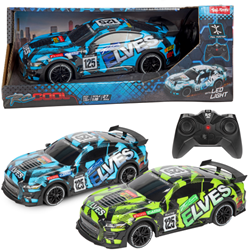 Toi-Toys rally race car with lights - remote control toy car