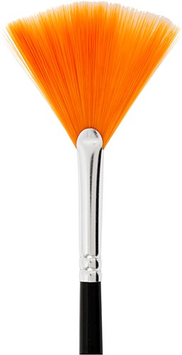 Creativ Company brush set - fan brushes for painting - 2 pieces-3