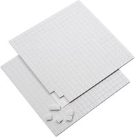 Creativ Company 3D foam pads white 5x5x2mm craft material 2 sheets-2