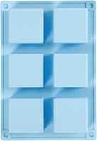Creativ Company silicone moulds DIY baking mould light blue 21.5x14.5x2.5cm-3