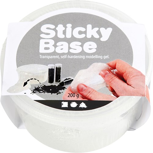 Creativ Company modelling gel Sticky Base transparent 200g craft clay