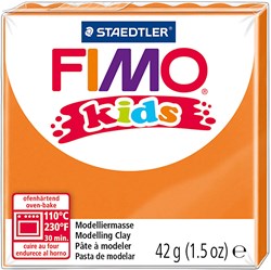 Fimo modelling clay orange 42g - oven-bake kids creative clay