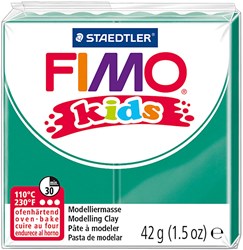 Fimo modelling clay green - oven-bake clay 42g for kids