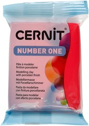 Creativ Company modelling clay red oven-bake 56g creative fun