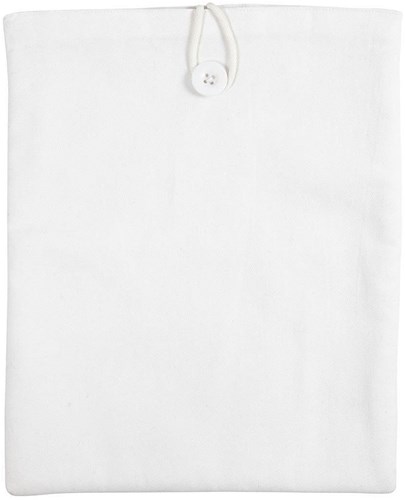 Creativ Company tablet cover cotton white 22x27 cm protective case-2