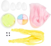 Creativ Company Mini Hobby Set modeling Silk Clay Easter craft kit-2