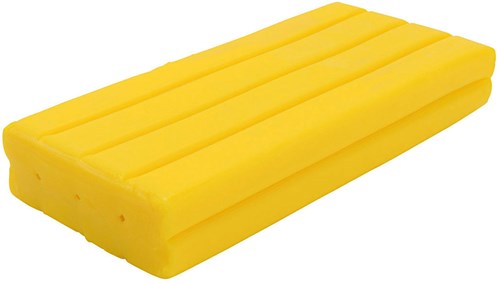 Creativ Company modelling clay yellow - Softy plasticine 500 grams vegan-2
