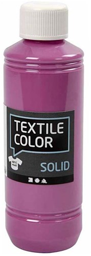 Creativ Company textile paint fuchsia - opaque fabric paint 250ml cotton