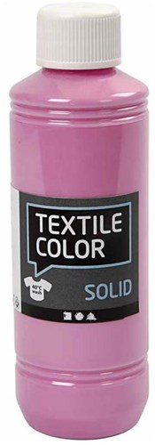 Creativ Company textile paint pink - opaque fabric paint 250ml
