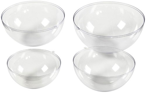 Creativ Company moulds plastic set - transparent craft material-2