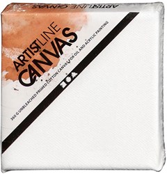 Creativ Company canvas painting board 10x10 cm - set of 10 pieces