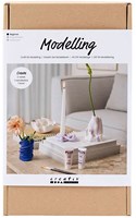 Creativ Company clay modelling set pots and vases craft kit