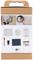 Creativ Company craft kit resin tray casting terrazzo decoration set-3