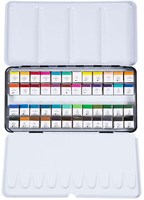 Creativ Company watercolor paint set - 48 colors in metal box-2