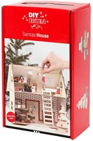 Creativ Company wooden Christmas craft set - DIY House of Santa Claus-3