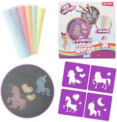 Dream horse unicorn sidewalk chalk set 61044