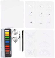 Creativ Company watercolour hobby set for kids painting and creative play-2