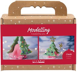 Creativ Company modeling set Christmas tree monster - craft kit for kids