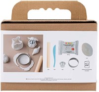 Creativ Company craft set candle holder sculpting shells DIY maritime-3