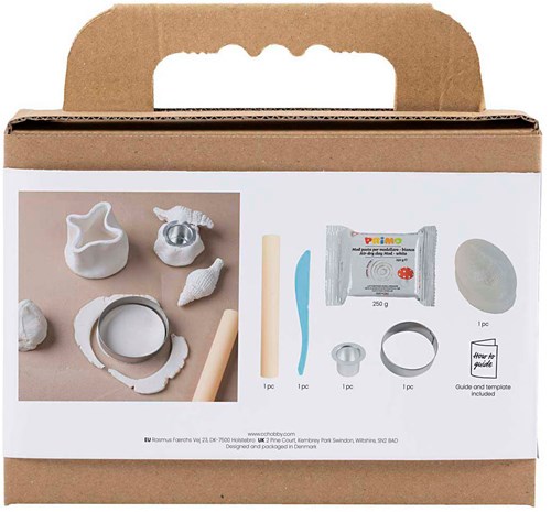 Creativ Company craft set candle holder sculpting shells DIY maritime-3