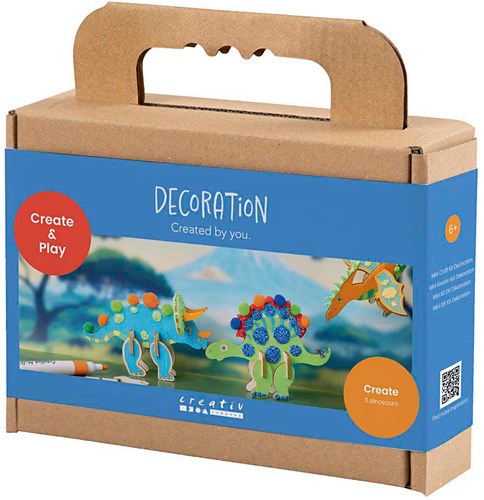 Creativ Company craft set dinosaur decoration colorful and creative-2