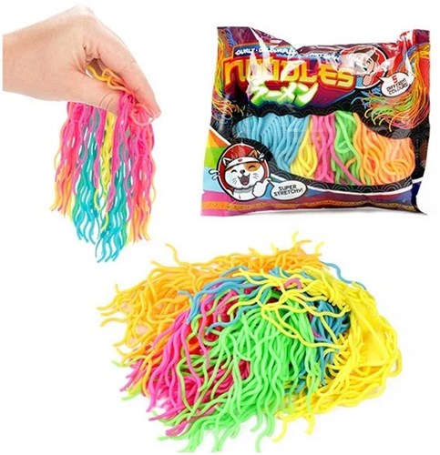 5 Curly Colorful Noodles 35102A