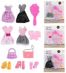 Blister clothing for teenage doll 08415Z