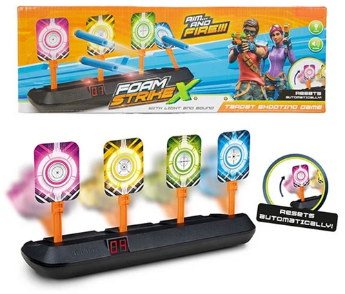 Toi-Toys shooting game Foam Strike X targets - toy shooting targets with sound