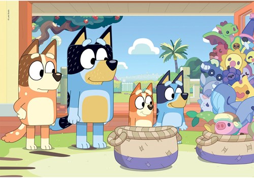 Clementoni puzzle Bluey 2x20 pieces - kids jigsaw puzzle cardboard-2
