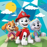 Clementoni puzzle Paw Patrol 3x48 pieces - kids jigsaw cardboard-2