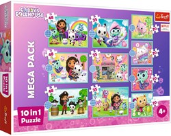 Puzzel 10 in 1 Gabby's poppenhuis