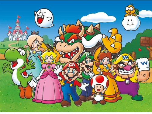 Ravensburger puzzle Super Mario - kids jigsaw 100 XXL pieces cardboard-2