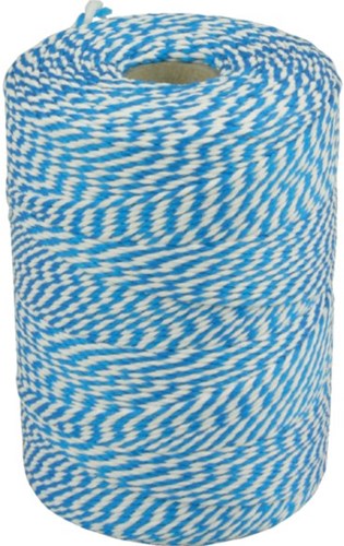 Quantore cotton rope blue-white 45 meters 50 grams cord-2